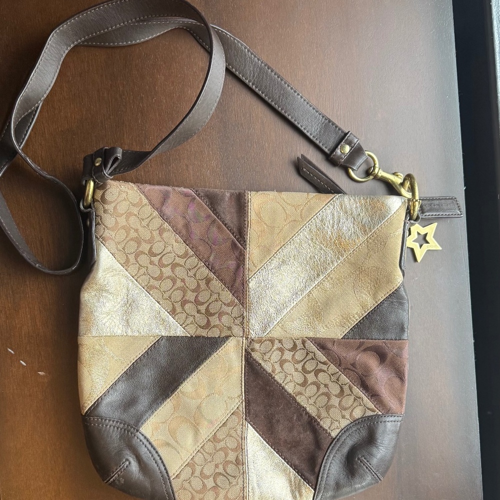 Coach Patchwork Crossbody - image 1